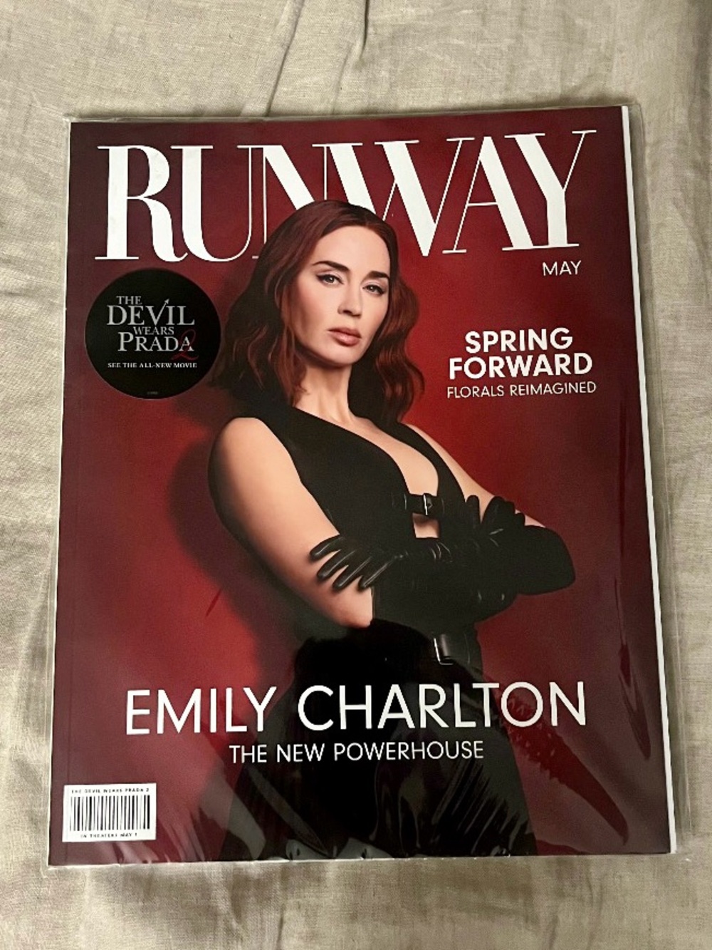 RARE The Devil Wears Prada 2 “Runway” Magazine. Mint condition in shrink wrap